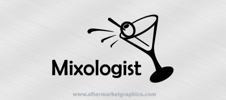 Mixologist Decal